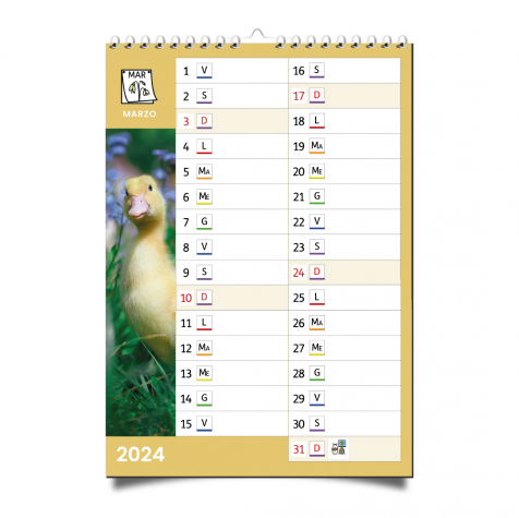 Calendario Symbook 2024