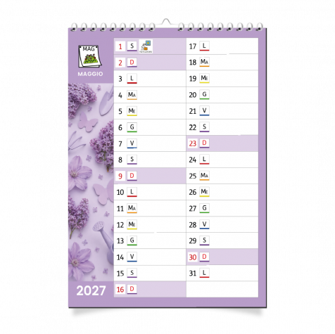 Calendario Symbook 2027