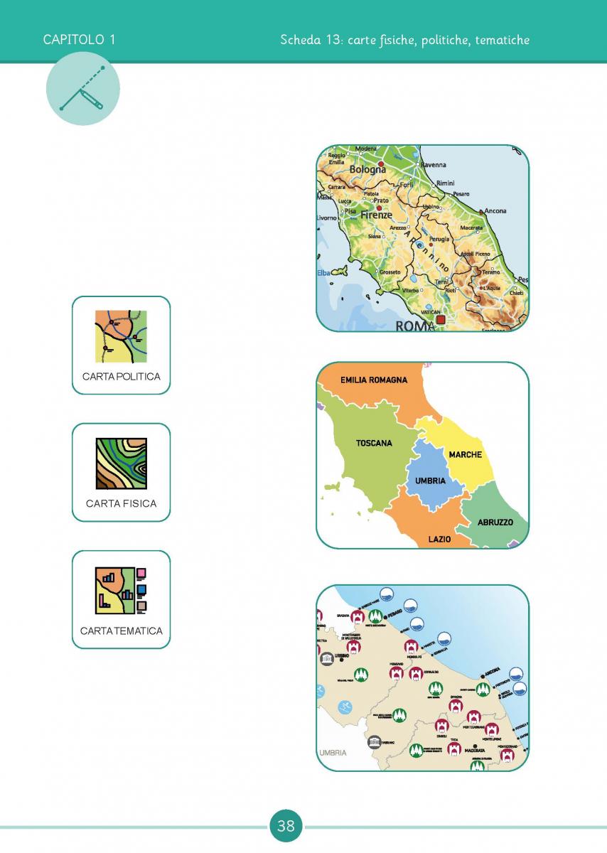 Copertina schede operative Geografia 4 Base
