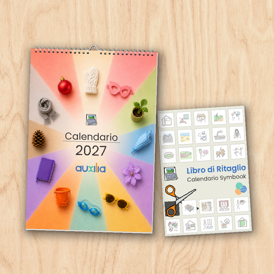 Calendario Symbook 2027 con libro di ritaglio A4