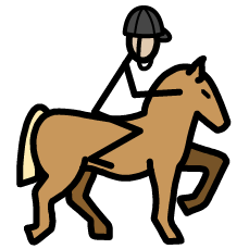 simbolo equitazione