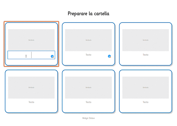 Raccolta di modelli disponibili in Widgit Online